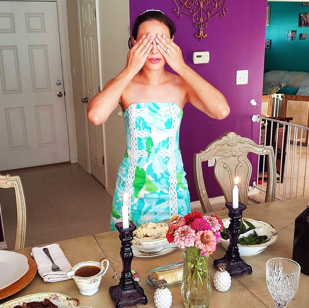 Lilly Pulitzer First Impression Blue Tansy Dress